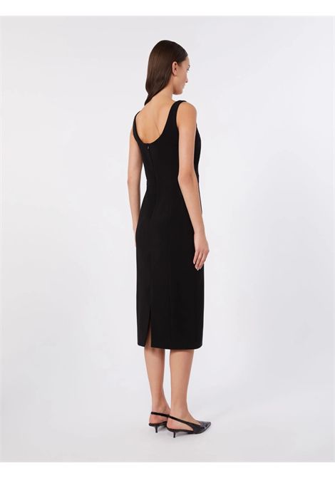 Max Mara Studio Women's MSTSALA Black Technical Cady Princesse Midi Dress Max Mara Studio |  | 2626226035600001